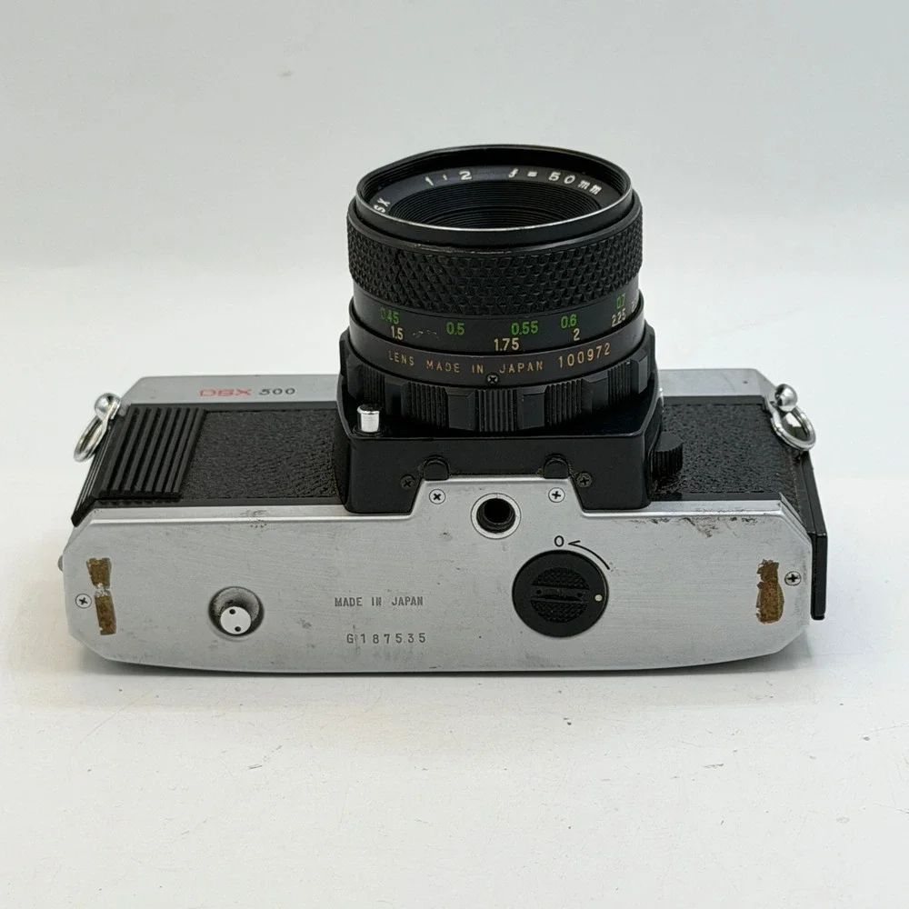 Mamiya Sekor DSX 500 35mm SLR Film Camera with Auto Mamiya-Sekor SX 50mm f2 Read
